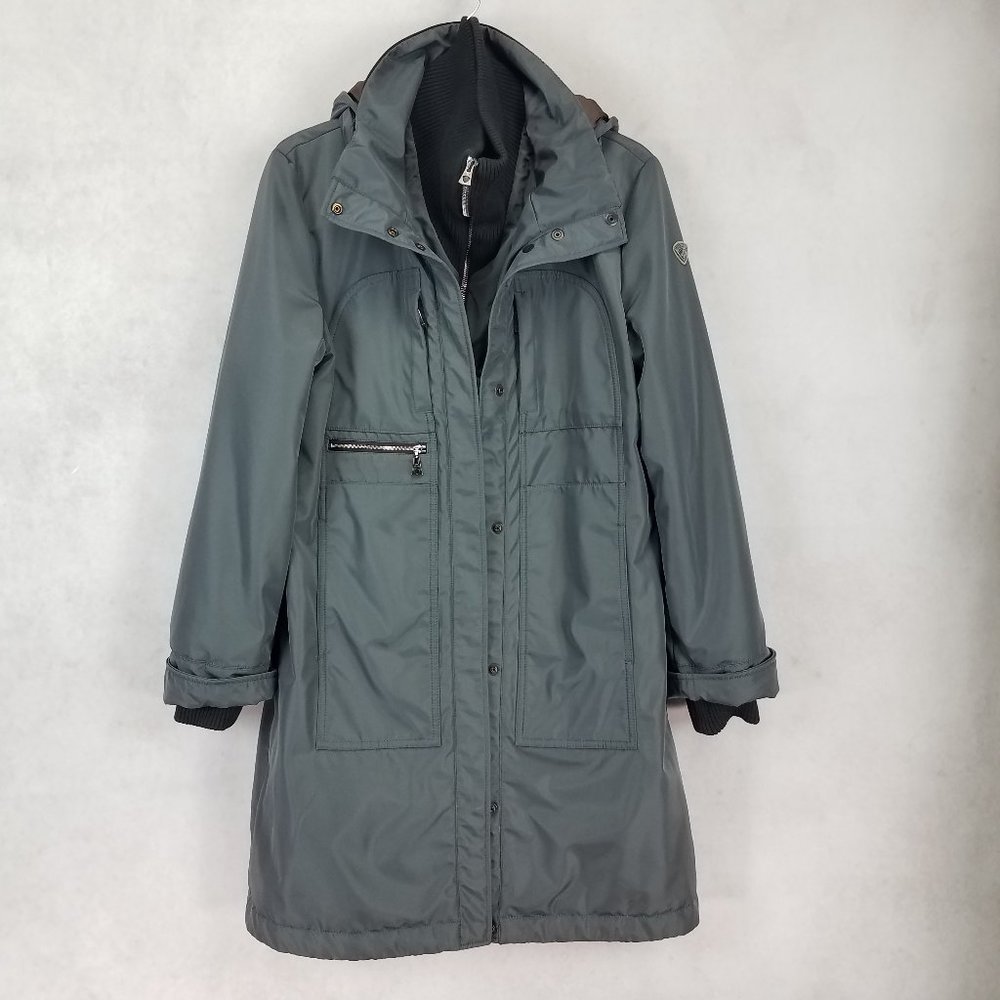 Post Card Luxury Sportswear Women's 8 Midweight Long City Coat in Gray